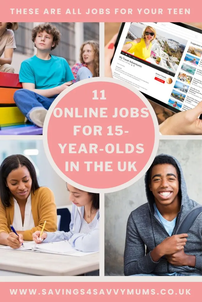 These are the best online jobs for your 15 year old teen. They cover everything from online work to babysitting to dog walking by Laura at Savings 4 Savvy Mums. 