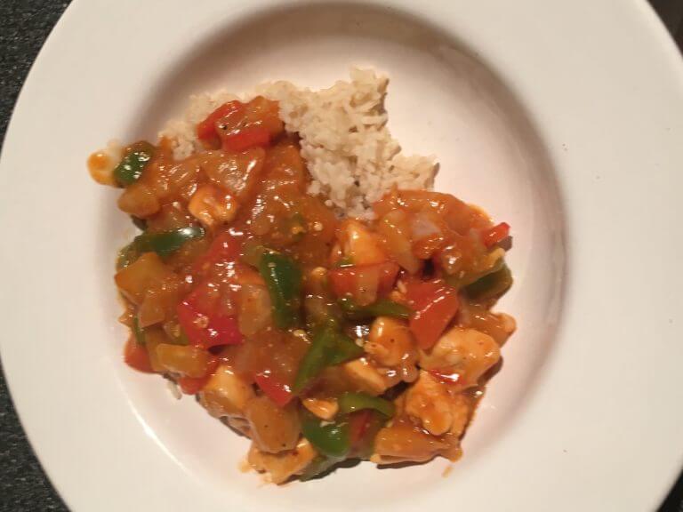 sweet & Sour chicken, cheap, easy, family friendly