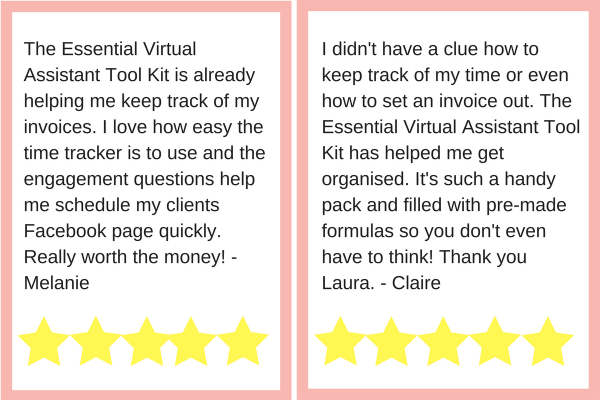 Feedback - The Virtual Assistant Tool Kit