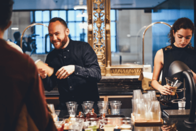 People at a bar