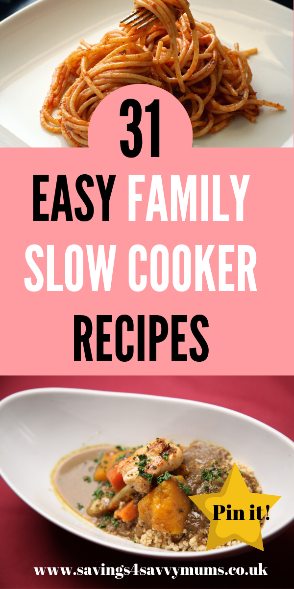 31 Easy Family Slow Cooker Recipes That Are Cheap To Cook - Savings 4