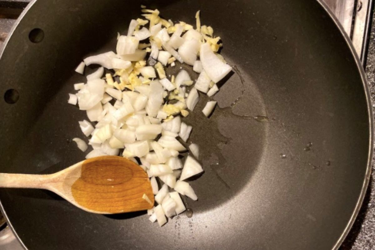 Onions and garlic