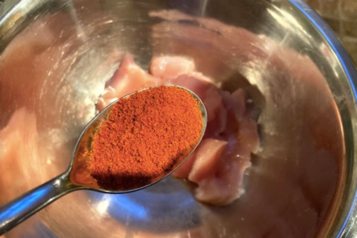 Marinated chicken