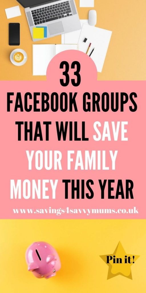Here are 33 Facebook groups that will save your family money and include money saving challenges, deals and family budgeting Facebook groups by Laura at Savings 4 Savvy Mums 