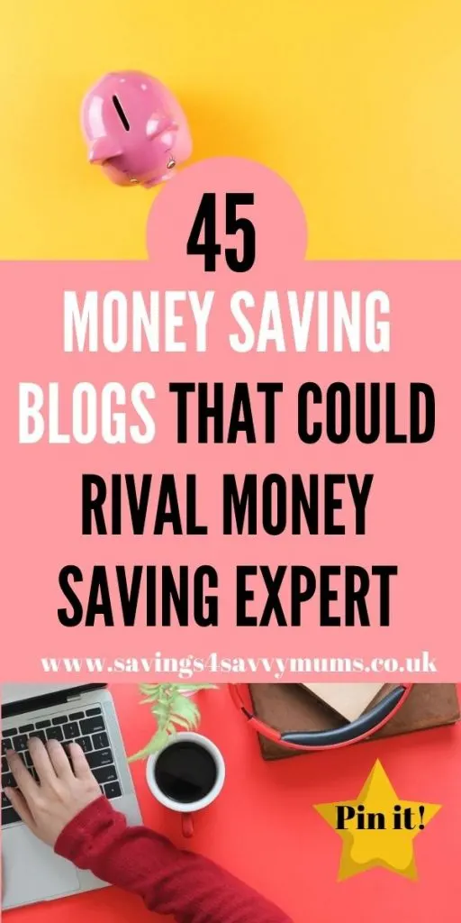 Here are 45 money saving blogs that are better than any other big money saving website. Find out how much you could save by Laura at Savings 4 Savvy Mums 