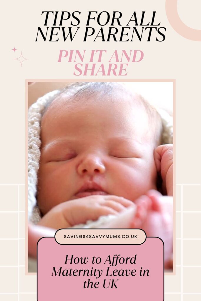 Saving money for your maternity leave can be tricky. This post talks you through your maternity rights, what you should be receiving and how to survive on less pay by Laura at Savings4savvymums.co.uk