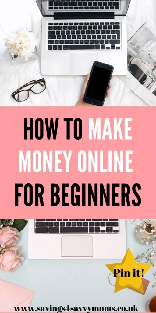 This how to make money online for beginners walkthrough tells you exactly how you can earn money while working from home by Laura at Savings 4 Savvy Mums 