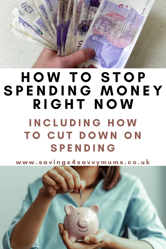 If you feel like your spending is out of control and you need to stop spending money then use our post here by Laura at Savings 4 Savvy Mums 