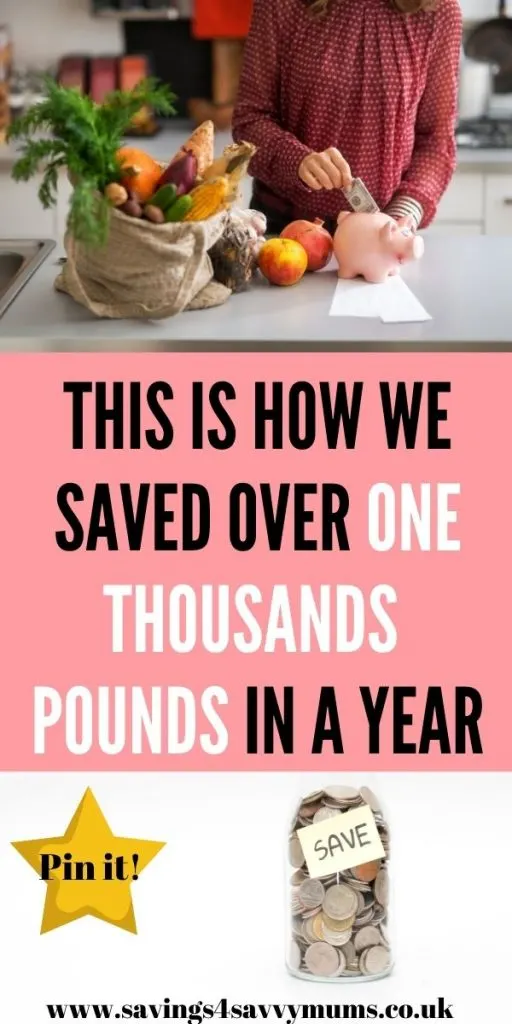 This is how to become a money saver! We talk you through how we saved over £1000 in a year with our simple tips by Laura at Savings 4 Savvy Mums 