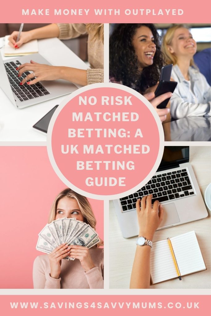Ever wondered how no risk matched betting work? This is a UK guide to matched betting and how you can make money for free by Laura at Savings 4 Savvy Mums 