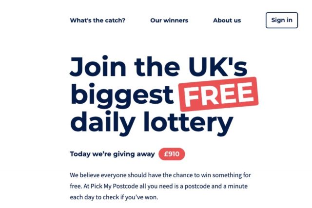 This is How to Win Free Money with Pick My Postcode
