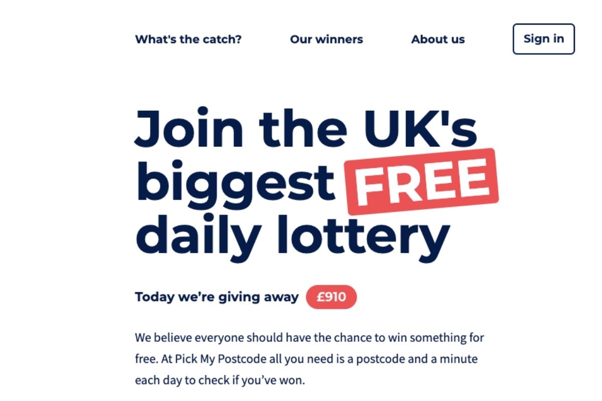 Win Free Cash Prizes With Pick My Postcode! - Pounds and Sense