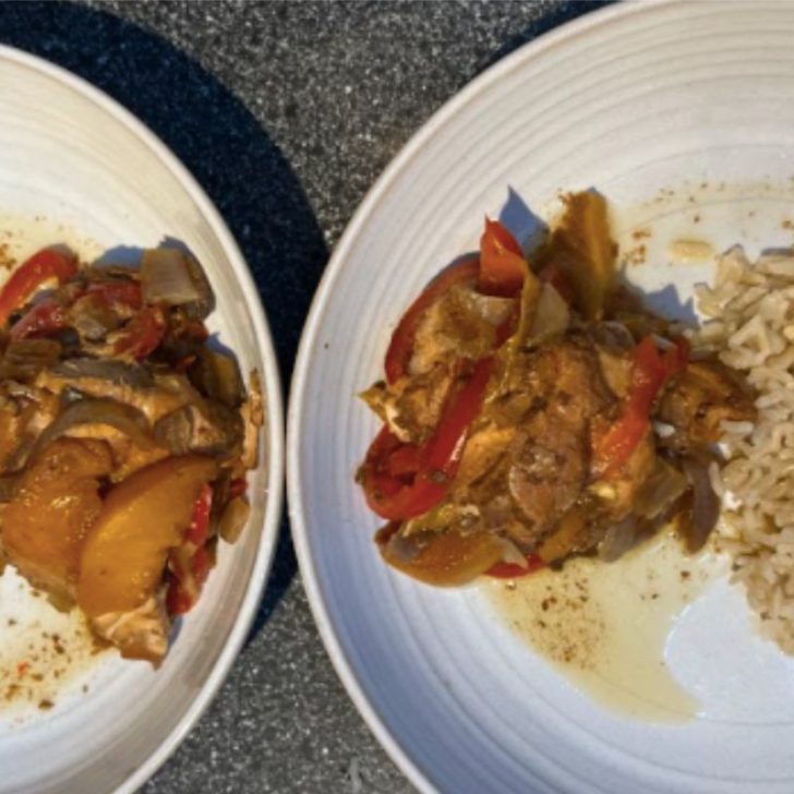 Slow Cooker Peach Chicken For £1 a Head