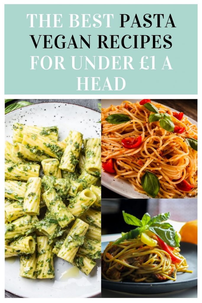 These are the best pasta vegan recipes for the whole family. They come in at under £1 a head and are really easy to make by Laura at Savings 4 Savvy Mums 