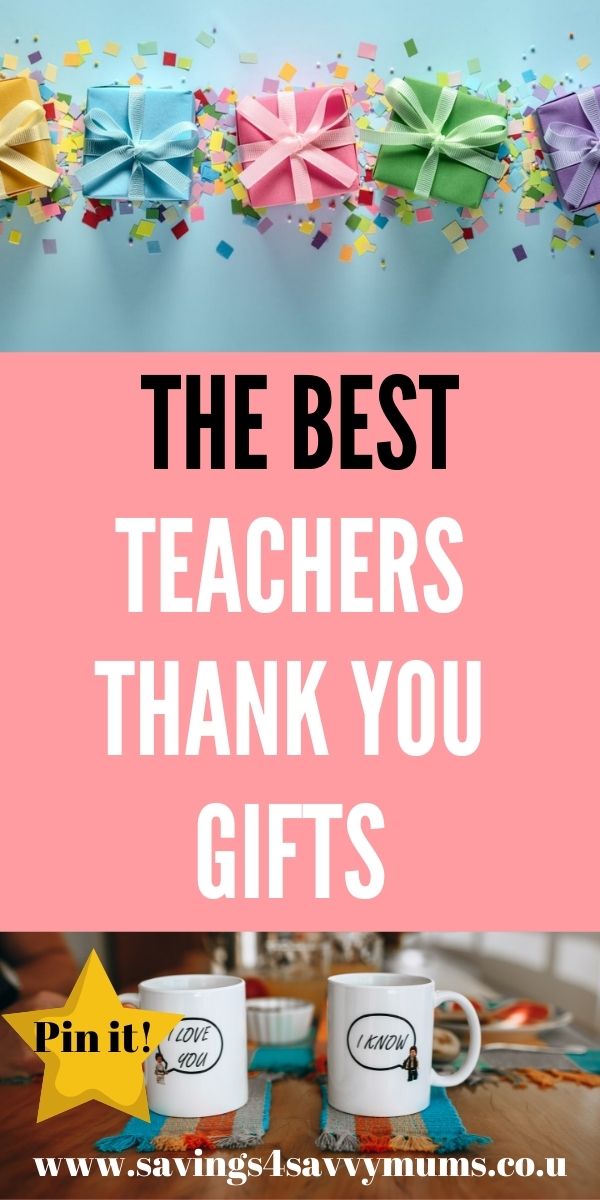 The Best Teachers Thank You Gifts - Savings 4 Savvy Mums