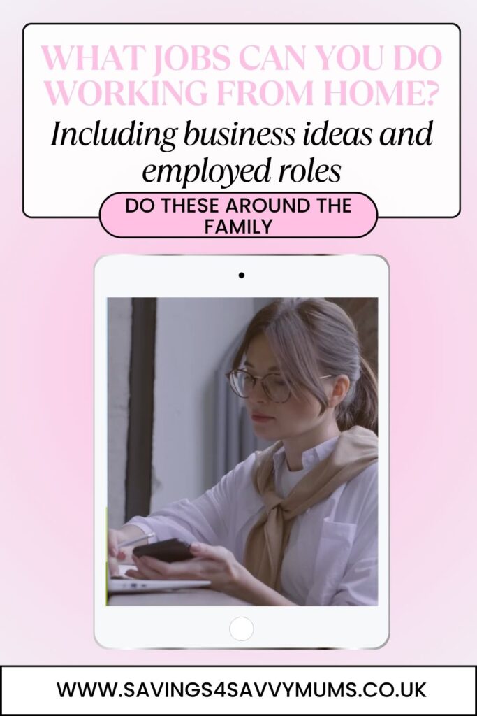 Here are 37 home based jobs you can do while working from home that are perfect for mums who want to earn a little extra money or start a new career by Laura at Savings 4 Savvy Mums